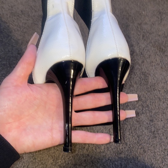 Black sock booties - Picture 5 of 8